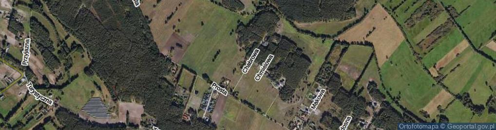 Zdjęcie satelitarne Chabrowa ul.